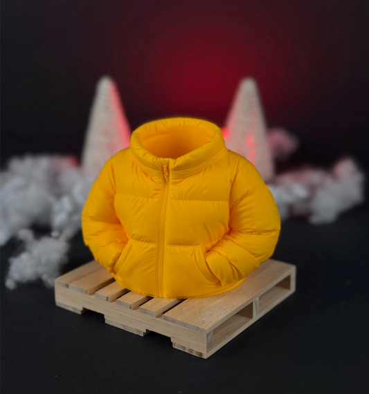 Puffer Jacket Pen Holder